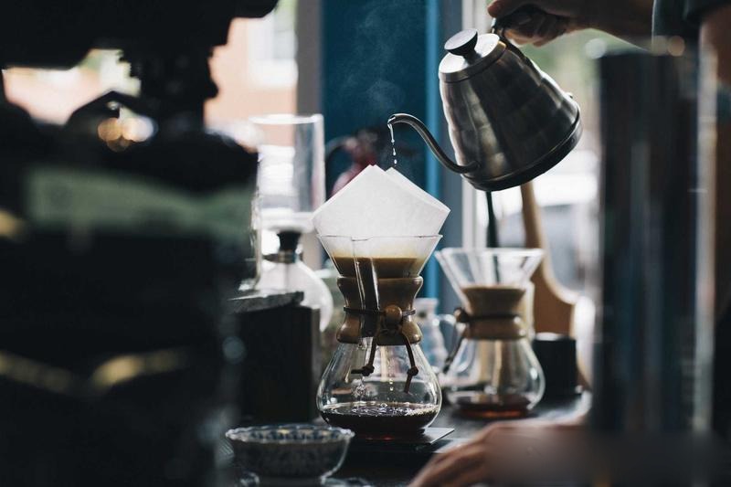 Coffee photograph after timestamp removal